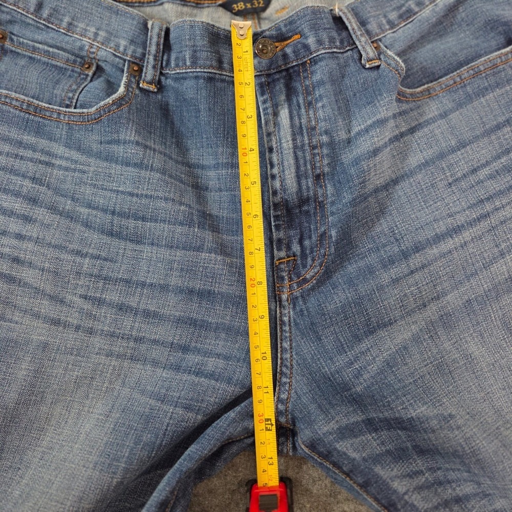 Lucky Brand 181 Relaxed Straight Mens Blue Denim Jeans 38x32 Medium Wash - Picture 5 of 8